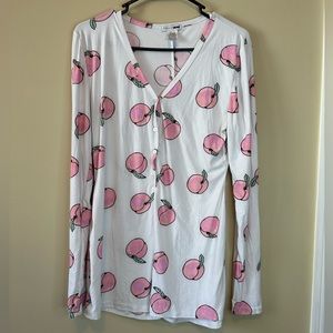 ;) peachy ;) pajama onesie